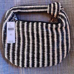 The Brigitte Satchel by Melie Bianco: Raffia Edition